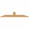 Ekena Millwork Portland Smooth Timber Gable Bracket, Western Red Cedar, 60"W x 15"H x 1 1/2"D x 5 1/2"F, 6/12 Pitch GBW060X15X0206POR00SWR - alternate 2